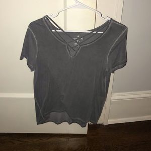 American Eagle Criss Cross Top